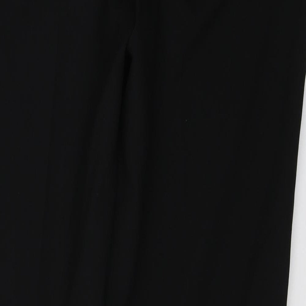 Womens UK Size 12 Dunnes Stores Regular Fit Black Trousers