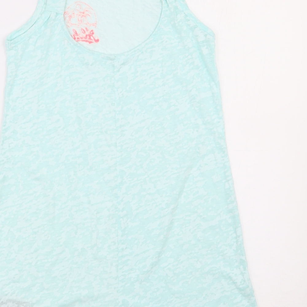 Primark Girls Green Polyester Tunic Tank Size 10-11 Years Round Neck Pullover