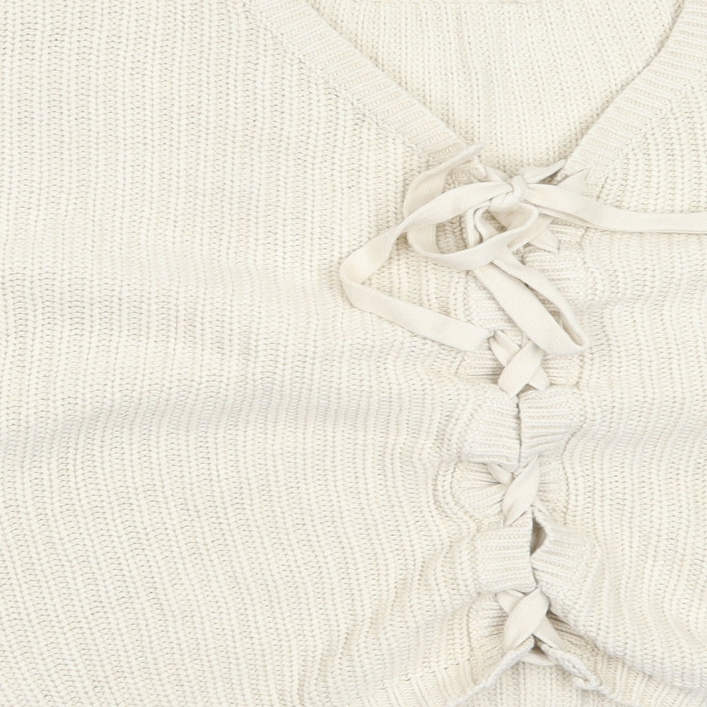 Womens UK Size 14 ASOS Beige Pullover Jumper