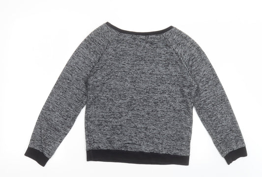 Womens UK Size S Quiz Grey Pullover Jumper
