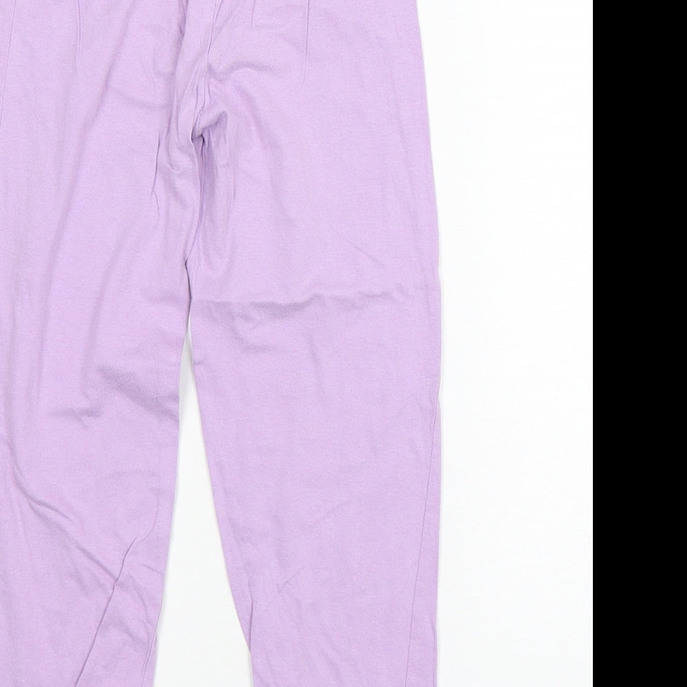 Studio Girls Pink Cotton Pyjama Pants Size 7-8 Years Pullover