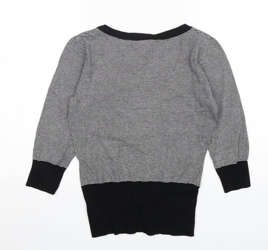 Womens UK Size 10 H&M Multicoloured Pullover Jumper