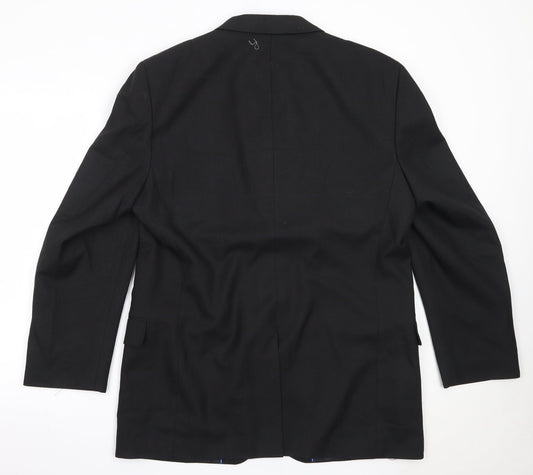 Mens UK Size L Wilson Regular Black Suit Jacket
