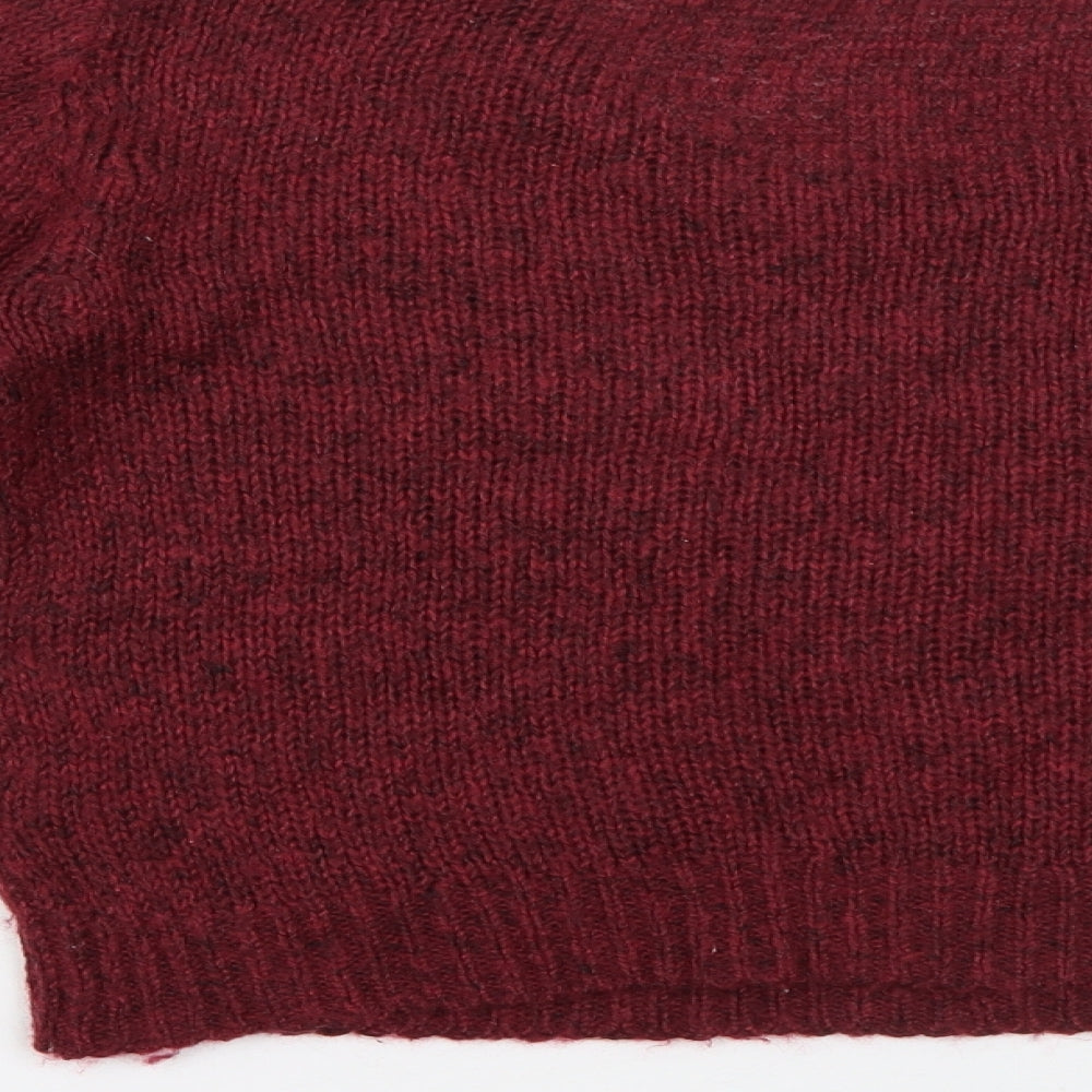 Womens UK Size 6 Divided by H&M Red Pullover Jumper