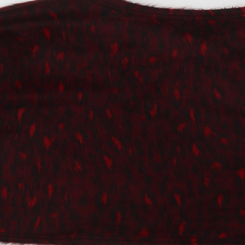 Womens UK Size M New Look Red Pullover Jumper