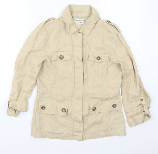 Womens UK Size 10 Atmosphere Beige Jacket