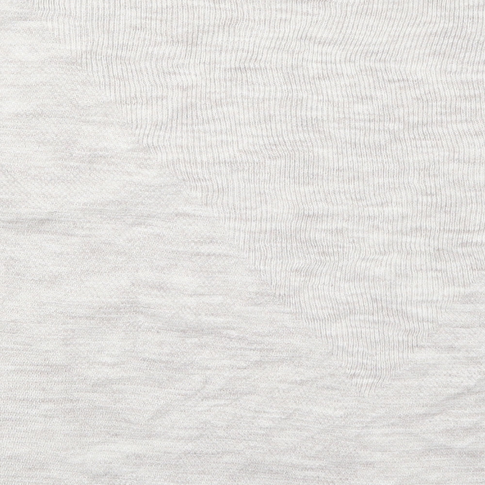 TU Womens Beige Round Neck Acrylic Pullover Jumper Size 16