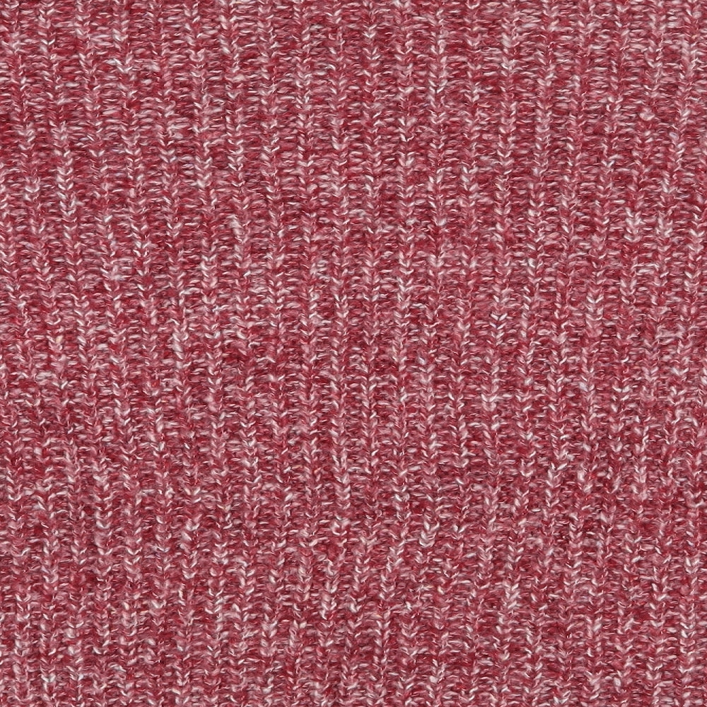 Primark Womens Red Roll Neck Acrylic Pullover Jumper Size 12