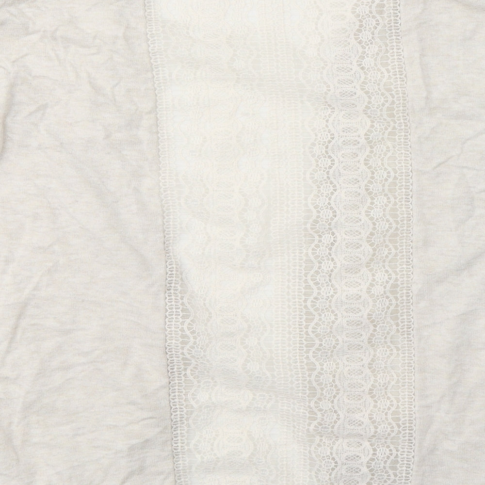 Womens UK Size 18 New Look Ivory Cardigan Jumper