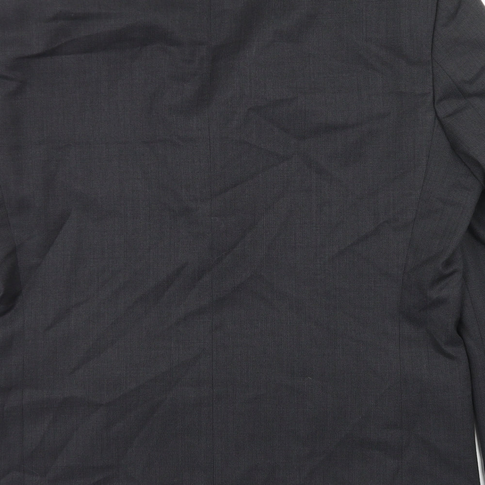 Mens UK Size 42 Burton Regular Grey Suit Jacket