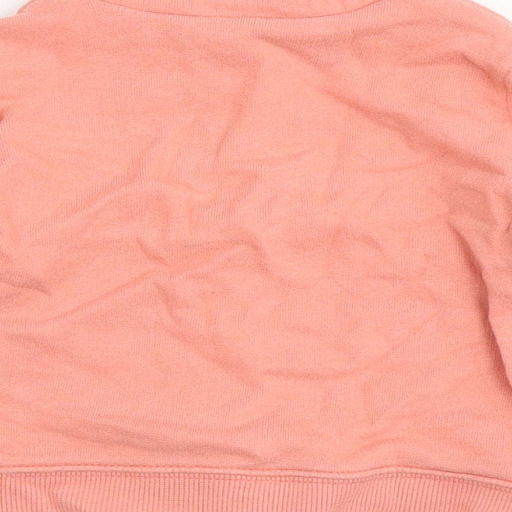 United Colors of Benetton Boys Pink Gilet Jacket Size 12-18 Months Zip