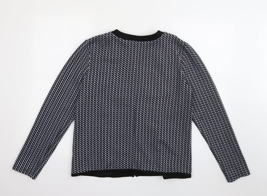 Damart Womens Black Jacket Size 14 - Navy