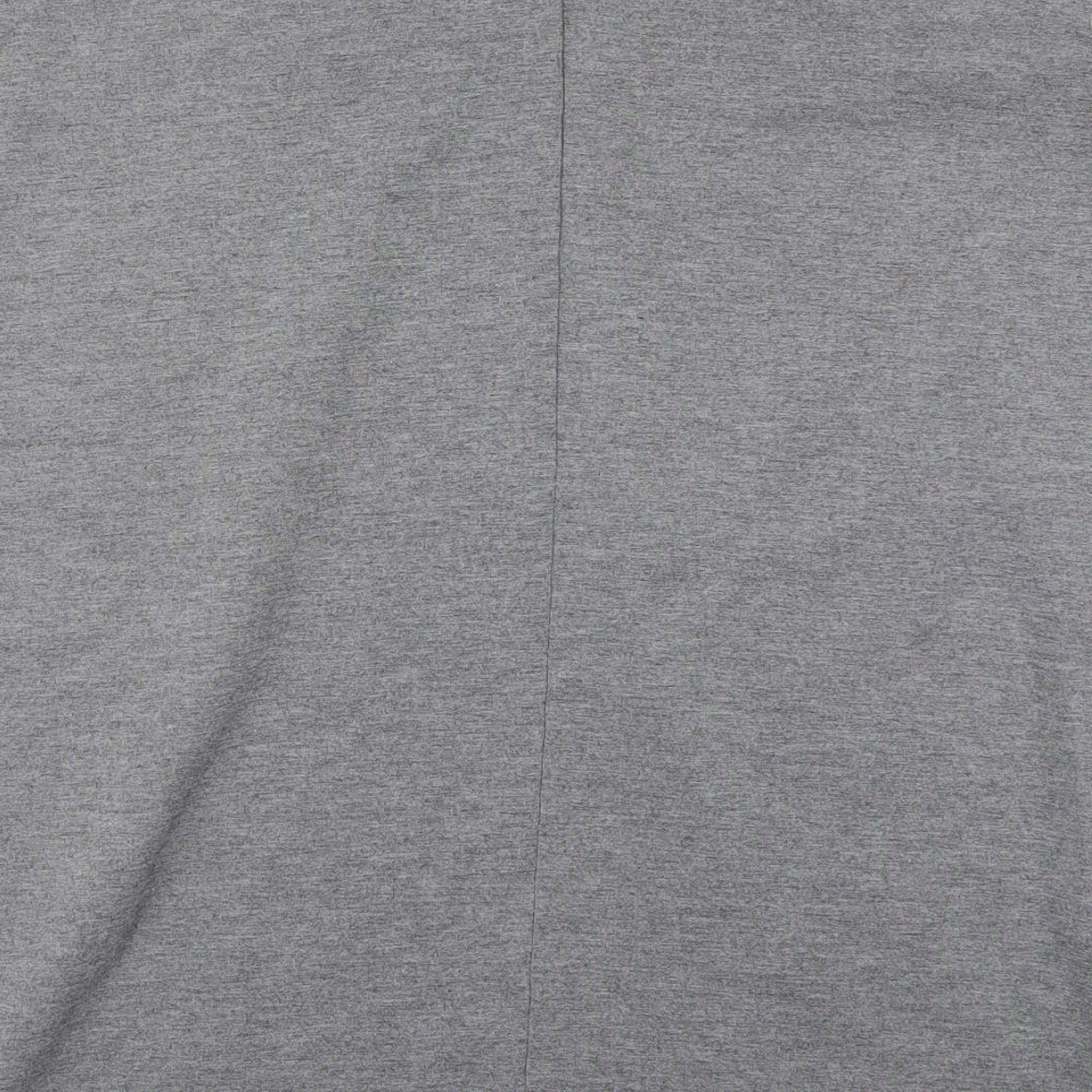 Warehouse Womens Grey Polyester Pullover Sweatshirt Size 12 Pullover