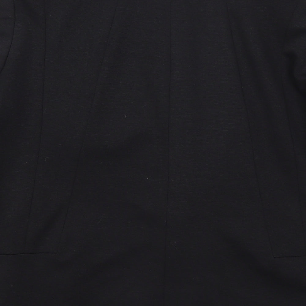 Wallis Womens Black Polyester Jacket Blazer Size 12