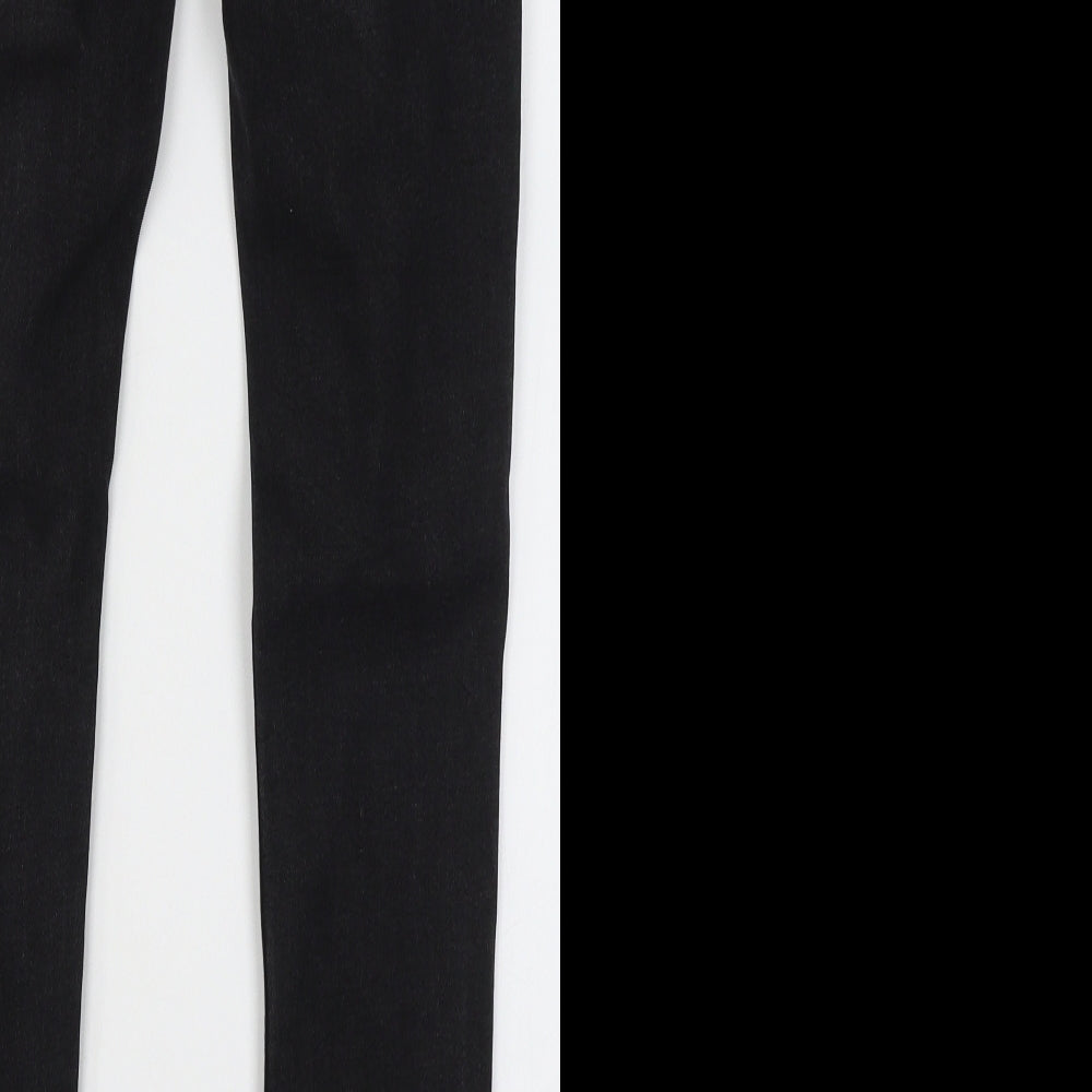 Denim & Co. Womens Black Cotton Skinny Jeans Size 30 in L29 in Slim