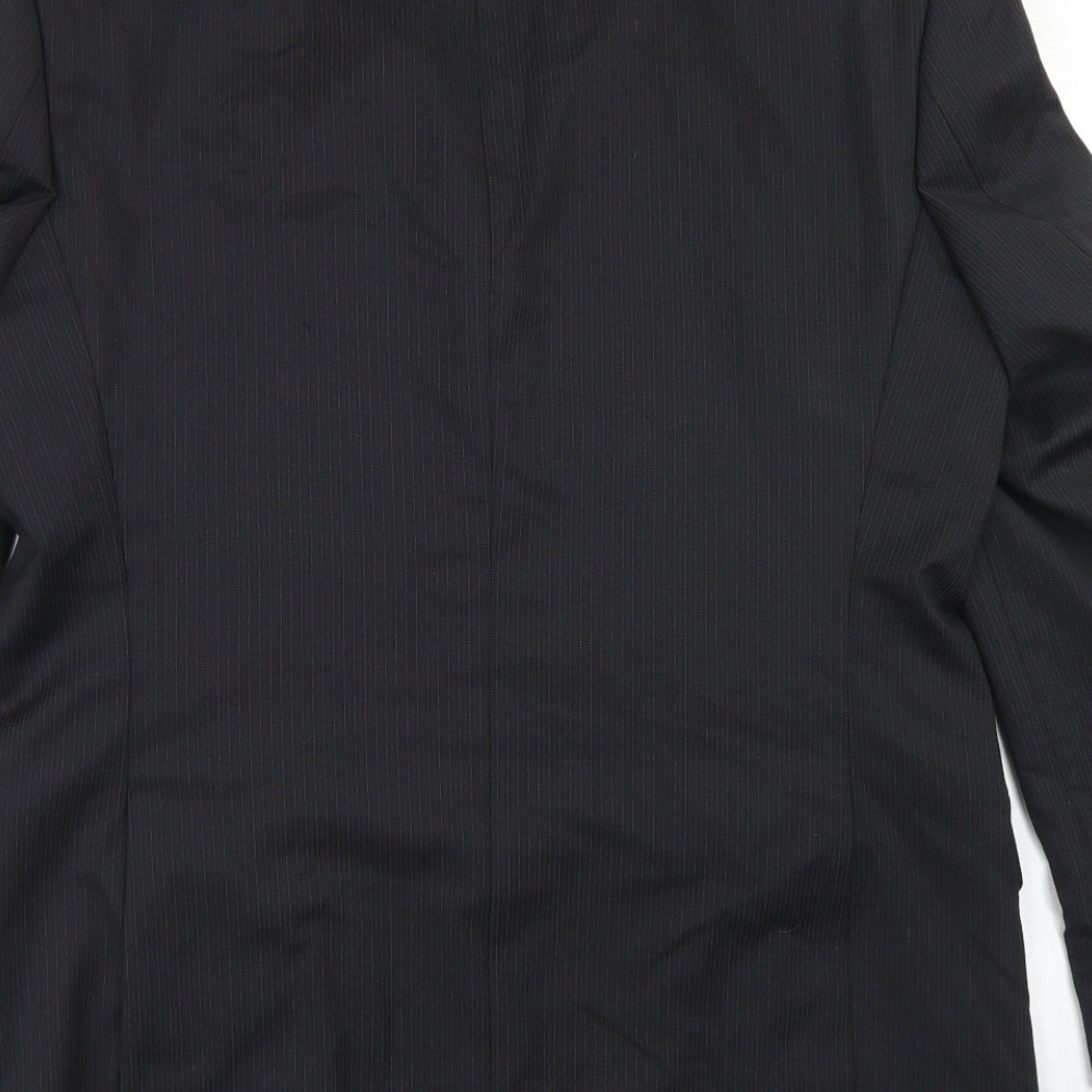 Mens UK Size 40 NEXT Regular Black Suit Jacket