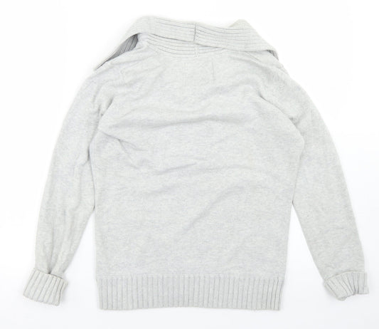 Womens UK Size M Esprit Grey Pullover Jumper