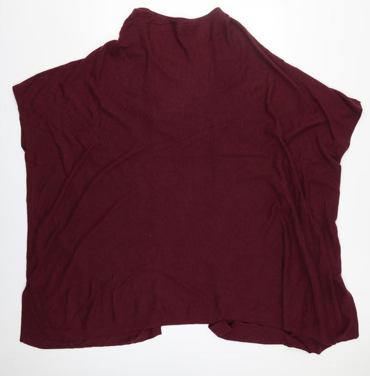 Womens UK Size XS NEXT Red Cardigan Jumper