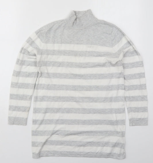 Womens UK Size 10 Atmosphere Grey Pullover Jumper