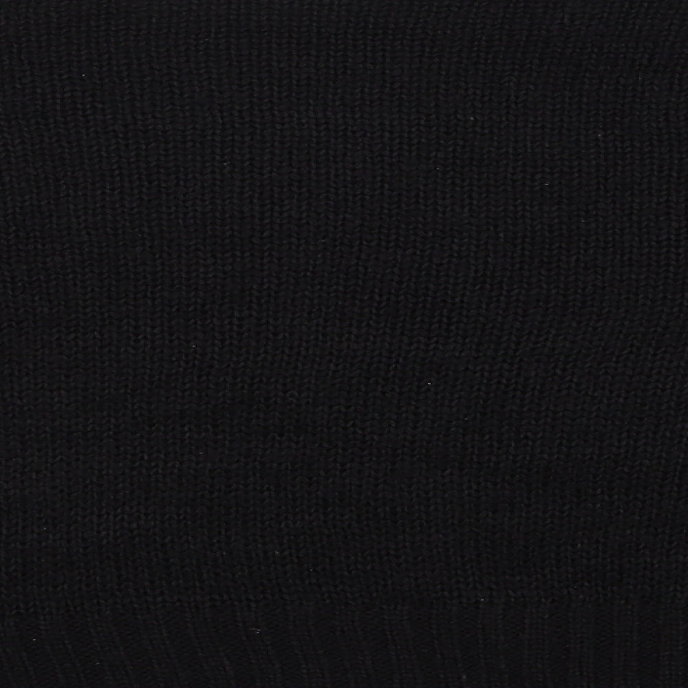 Womens UK Size S New Look Black Pullover Jumper