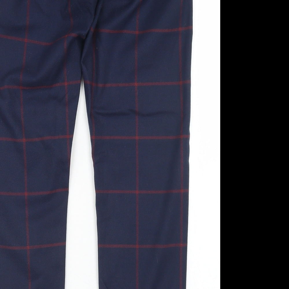 Womens UK Size 32 in Topman Regular Fit Blue Trousers