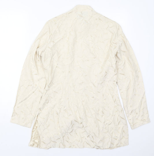 Womens UK Size 12 Wallis Ivory Jacket