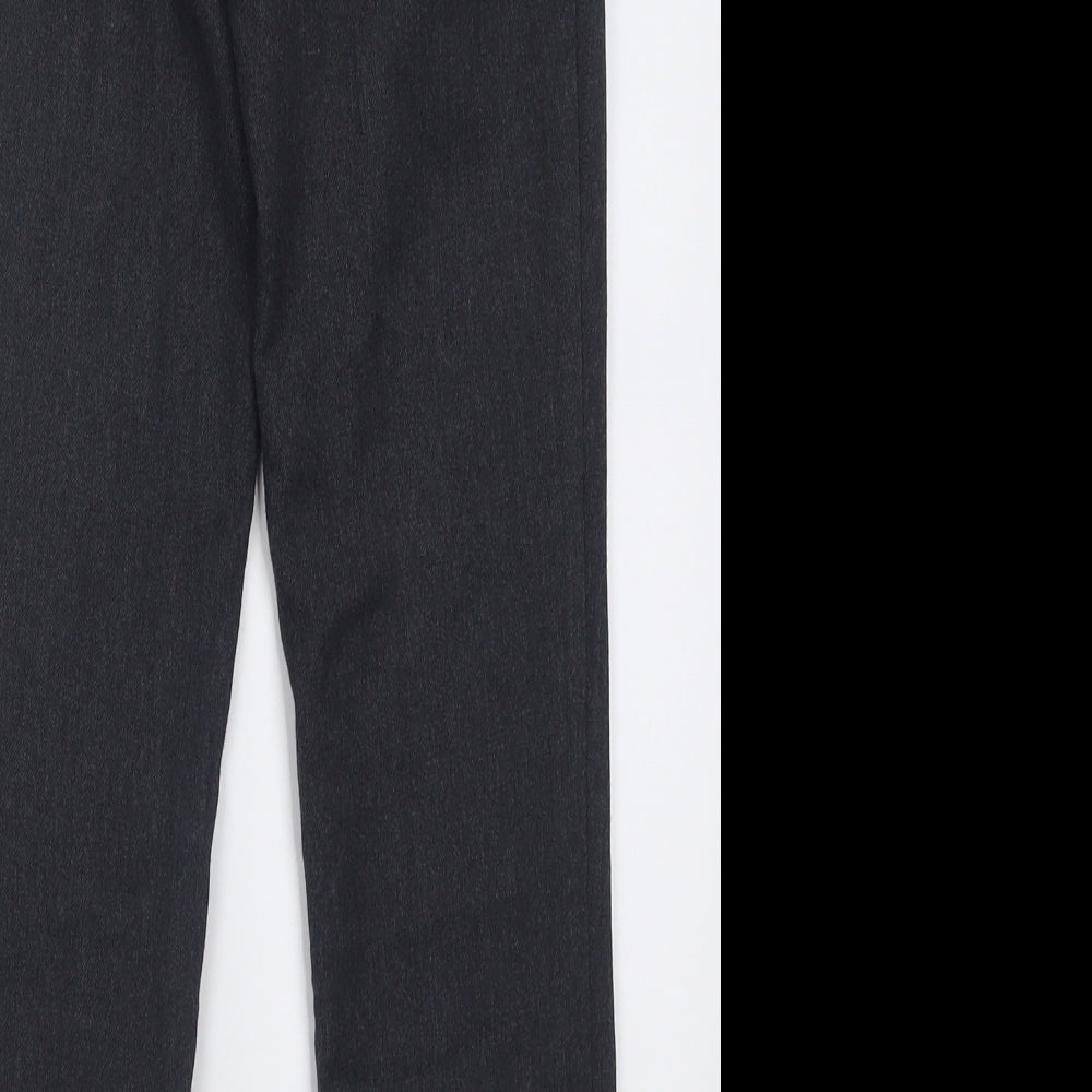 whites Boys Grey Polyester Capri Trousers Size 6 Years Regular Hook & Eye - School Wear