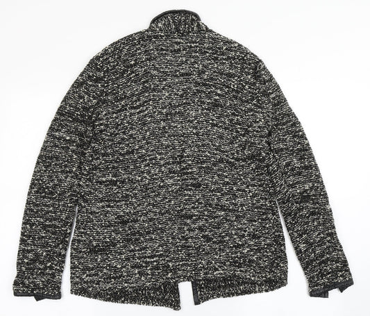 Womens UK Size S H&M Black Cardigan Jumper