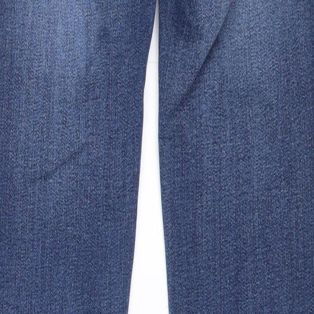 jbc Womens Blue Cotton Skinny Jeans Size 25 in L31 in Regular Zip
