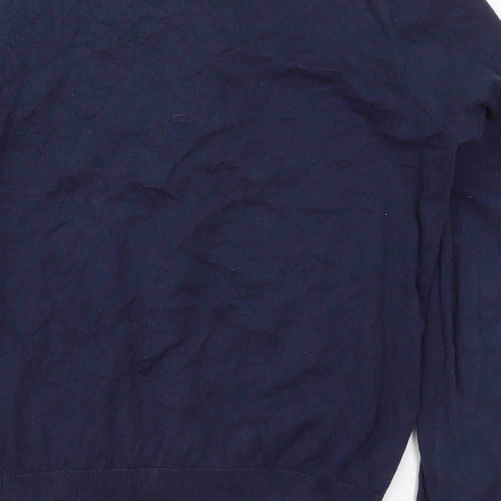 Womens UK Size 12 New Look Blue Cardigan Jumper