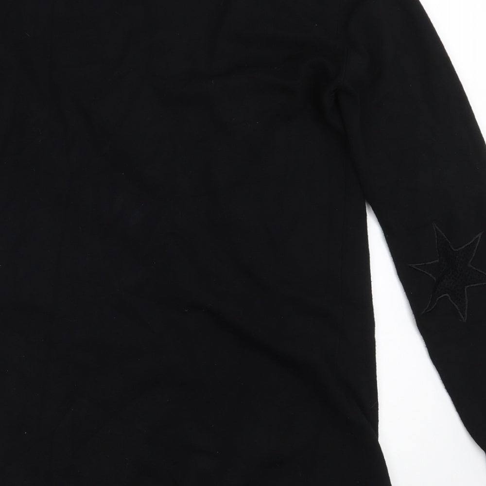 Womens UK Size M CULTURE Black Cardigan Jumper