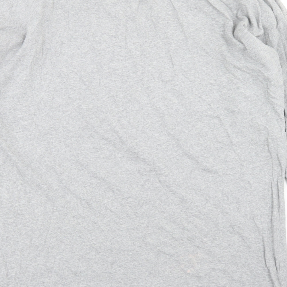 Womens UK Size 14 Marks and Spencer Grey Basic T-Shirt