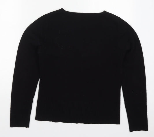 Womens UK Size 14 Internacionale Black Pullover Jumper
