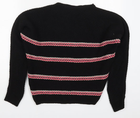 Womens UK Size 8 Select Black Pullover Jumper