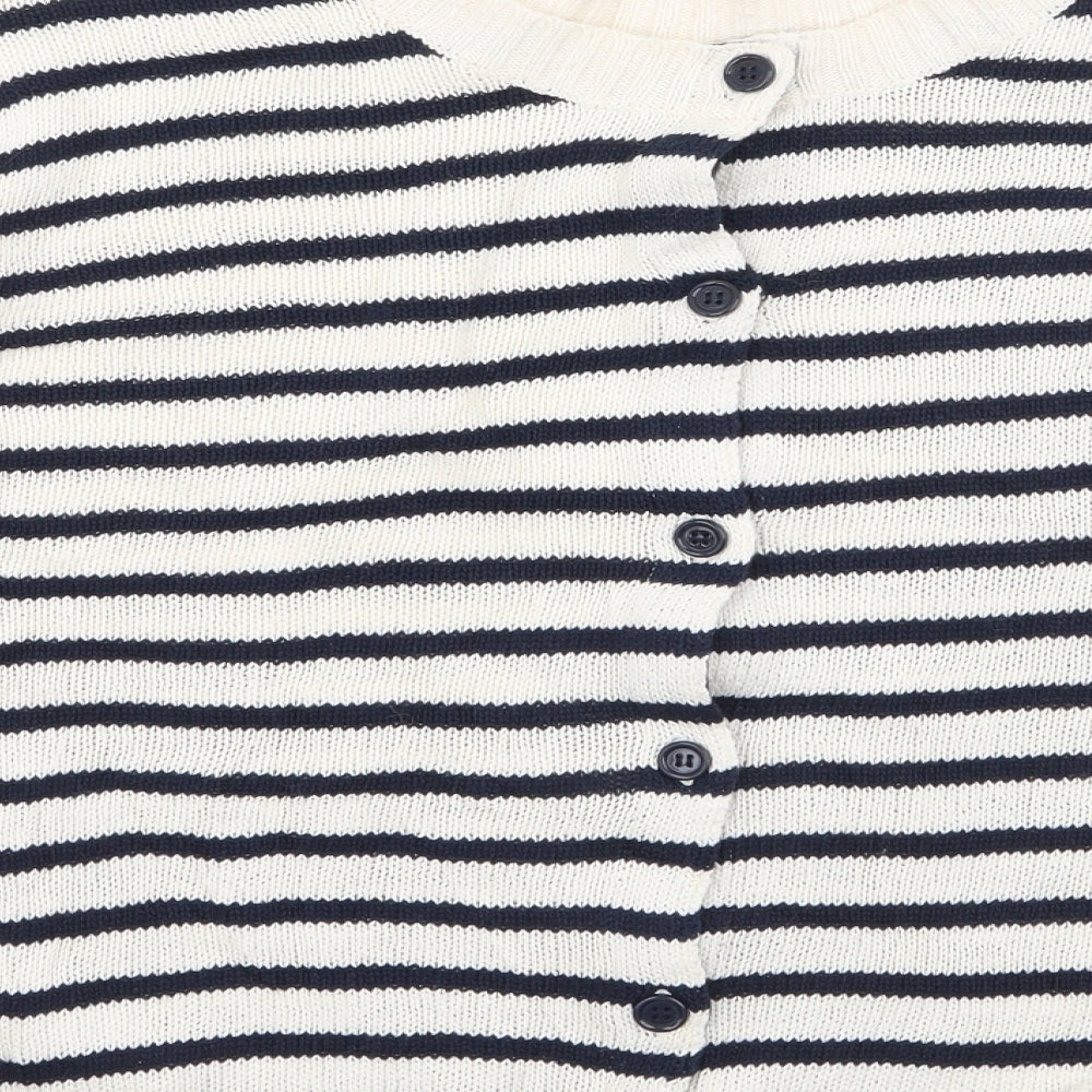Womens UK Size XL Preworn White Pullover Jumper