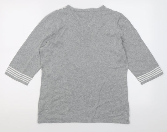 Womens UK Size 14 collection l Grey Pullover Jumper