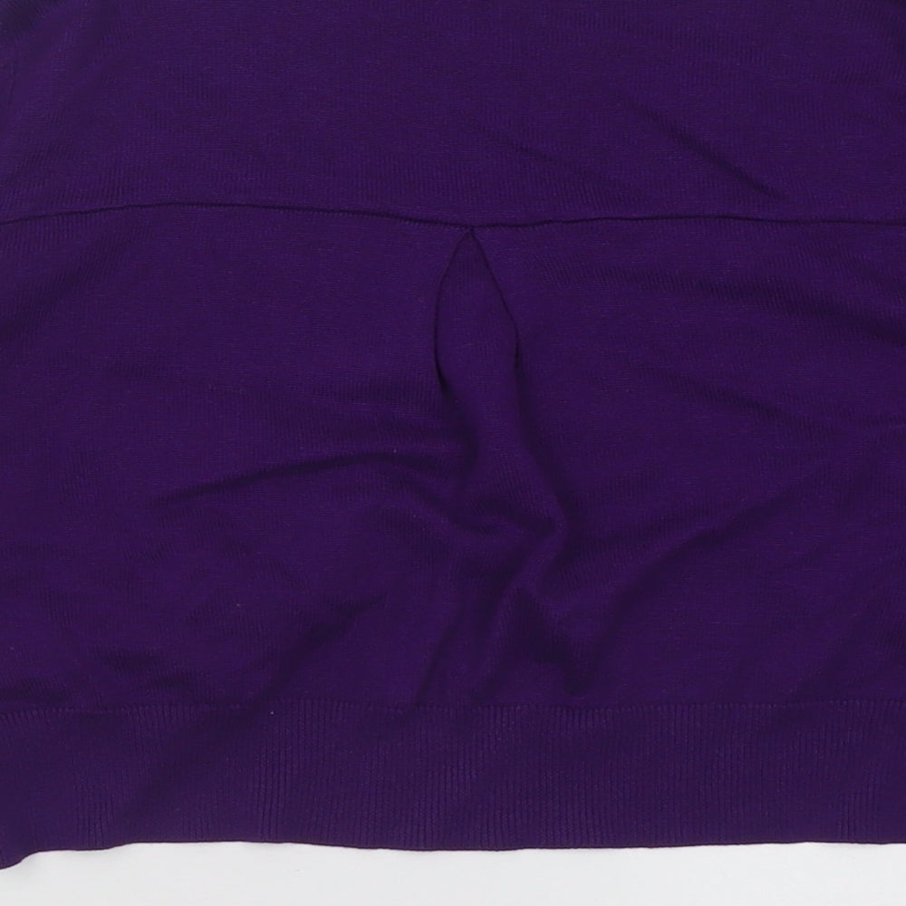 Womens UK Size S Wallis Purple Cardigan Jumper