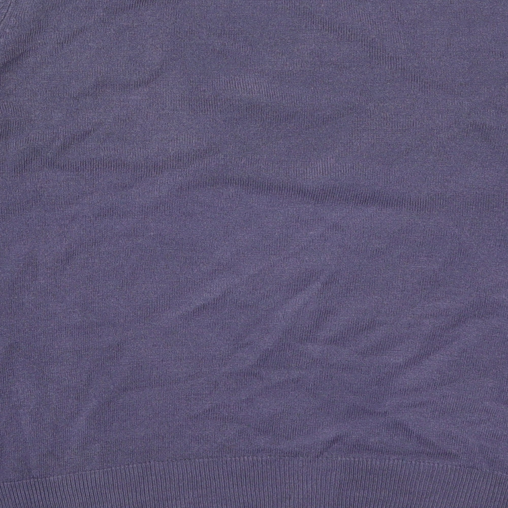 Womens UK Size 14 Marks and Spencer Purple Pullover Jumper
