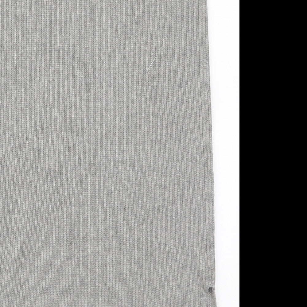 BRAX Womens Grey V-Neck Viscose Cardigan Jumper Size 10