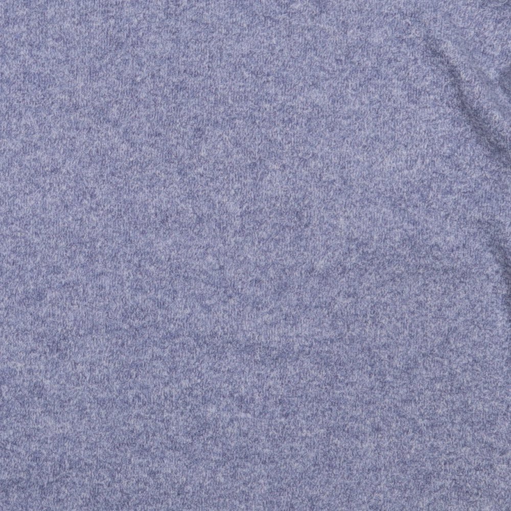 F&F Womens Blue Round Neck Polyester Pullover Jumper Size 6 - Bonjour