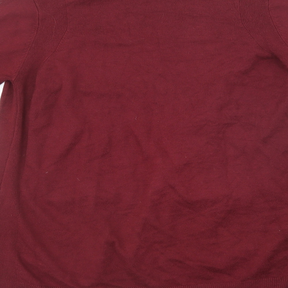 Womens UK Size XS Marks and Spencer Purple Cardigan Jumper