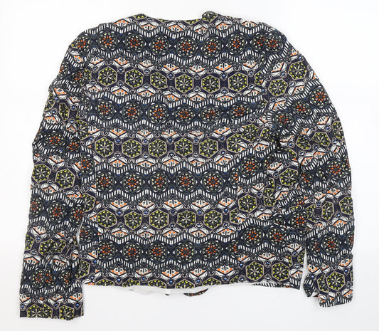 Womens UK Size 16 New Look Blue Cardigan Jumper