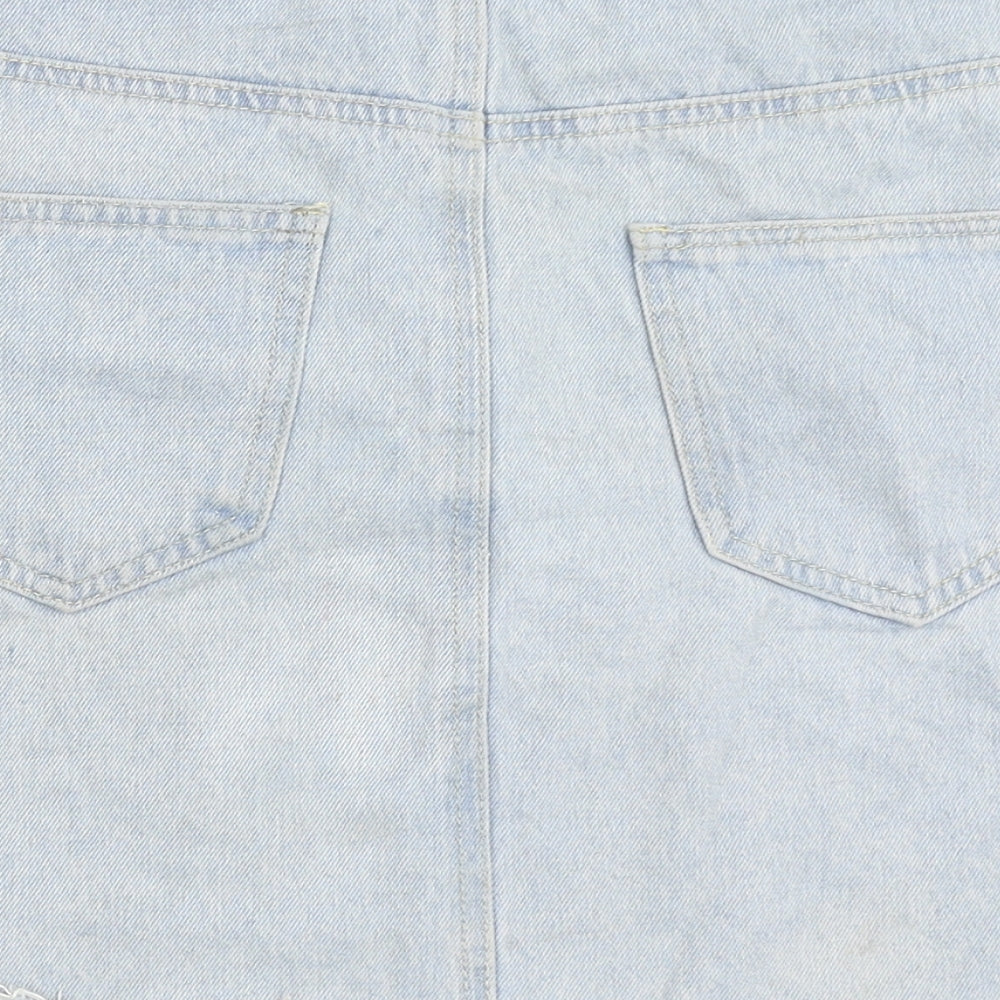 Womens UK Size 10 Denim Co A-Line Denim Skirt