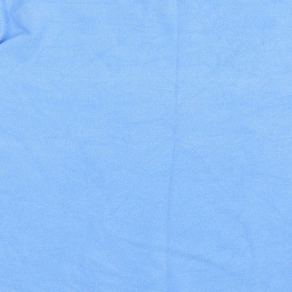 Paramour Womens Blue Round Neck Viscose Pullover Jumper Size L