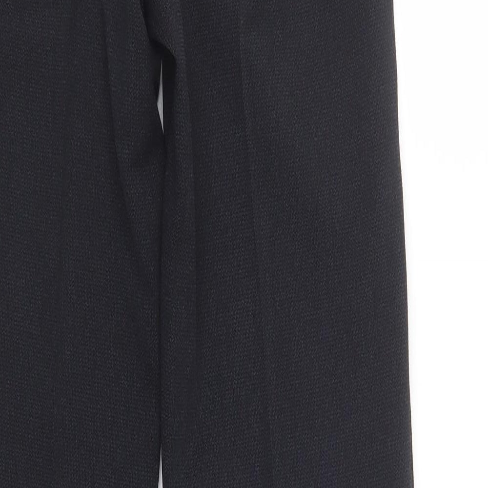 Womens UK Size 8 Papaya Regular Fit Dress Pants Blue Trousers