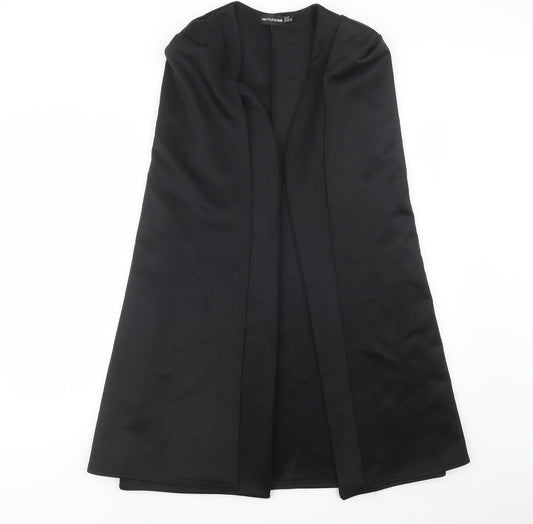 Womens UK Size 12 PRETTYLITTLETHING Black Jacket