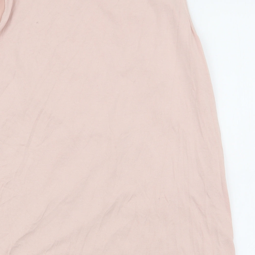 Womens UK Size 14 Dunnes Stores Pink Jersey Tank