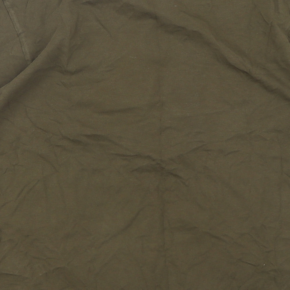 JHK Boys Green Cotton Basic T-Shirt Size 10-11 Years Round Neck Pullover - Fortnite