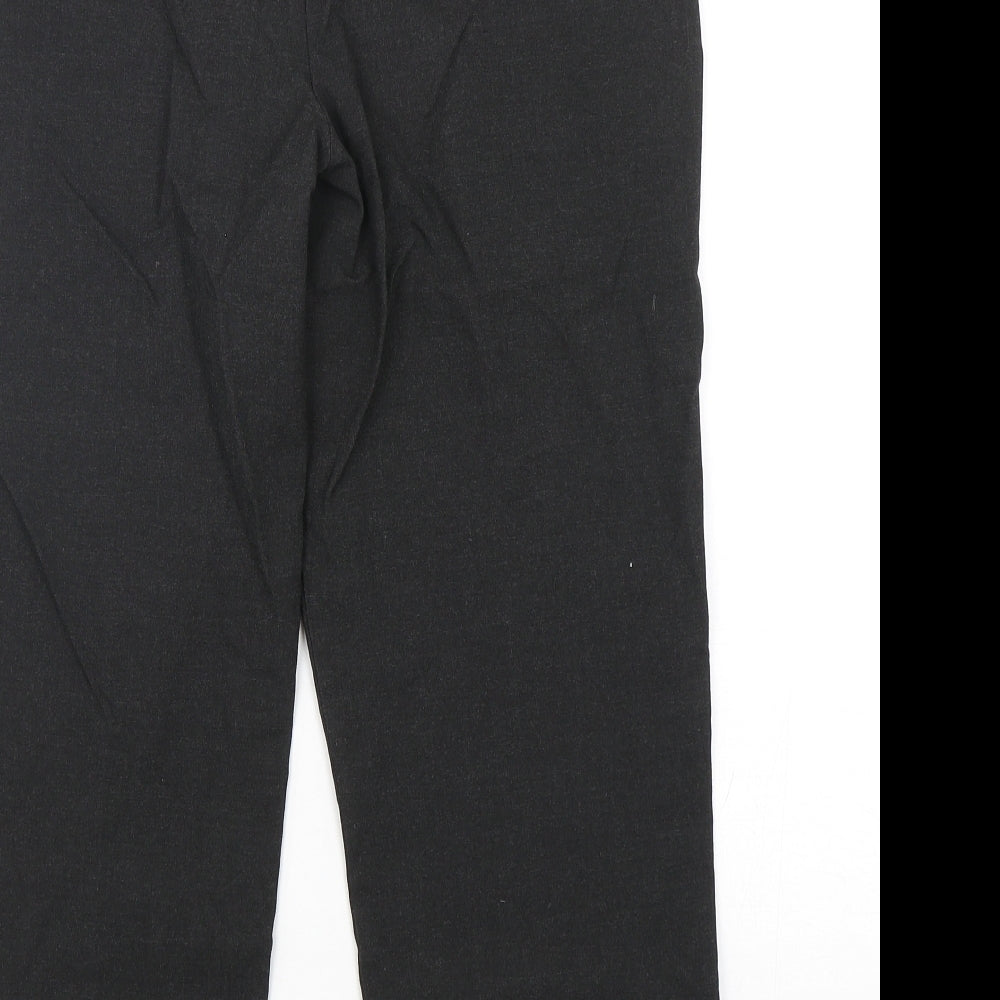 Marks and Spencer Boys Grey Polyester Dress Pants Trousers Size 15-16 Years Regular