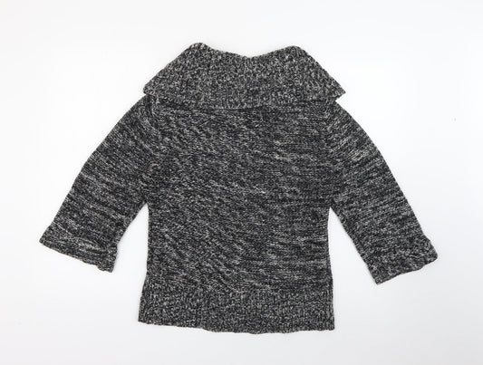 Womens UK Size 10 Evie Grey Pullover Jumper